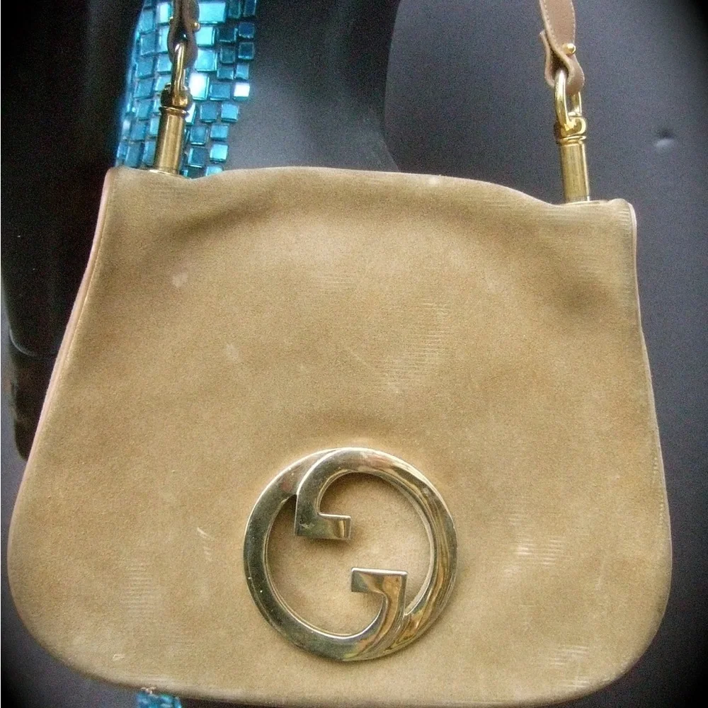 RARE 1970s vintage blondie shoulder bag in tan- only available in this color - Picture 6 of 14